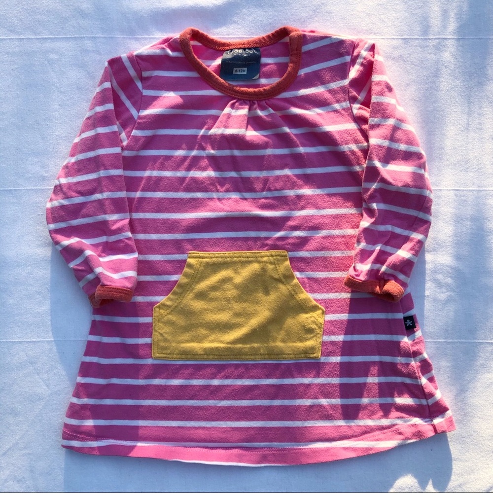 Tooby Doo striped dress for baby 6-12 months